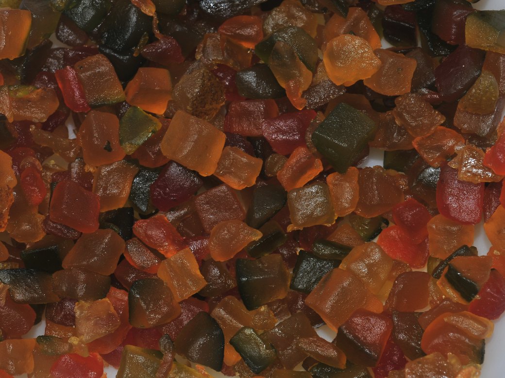 Цукаты кубик